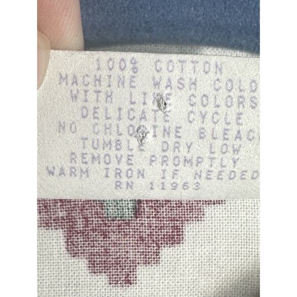 Roper Vintage Southwestern Aztec Shirt Woman Small USA Long Sleeve Cotton - Picture 10 of 11